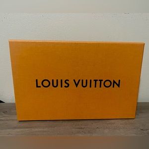 Louis Vuitton wallet box and dust bag
